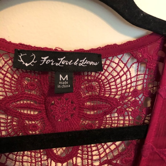 For Love and Lemons Sienna Lace A-Line Mini Dress - Picture 5 of 7